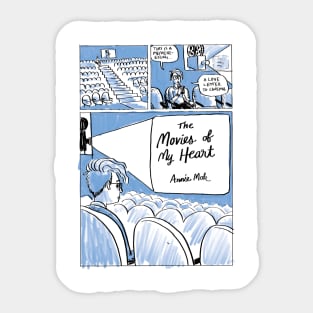 The Movies of My Heart Sticker